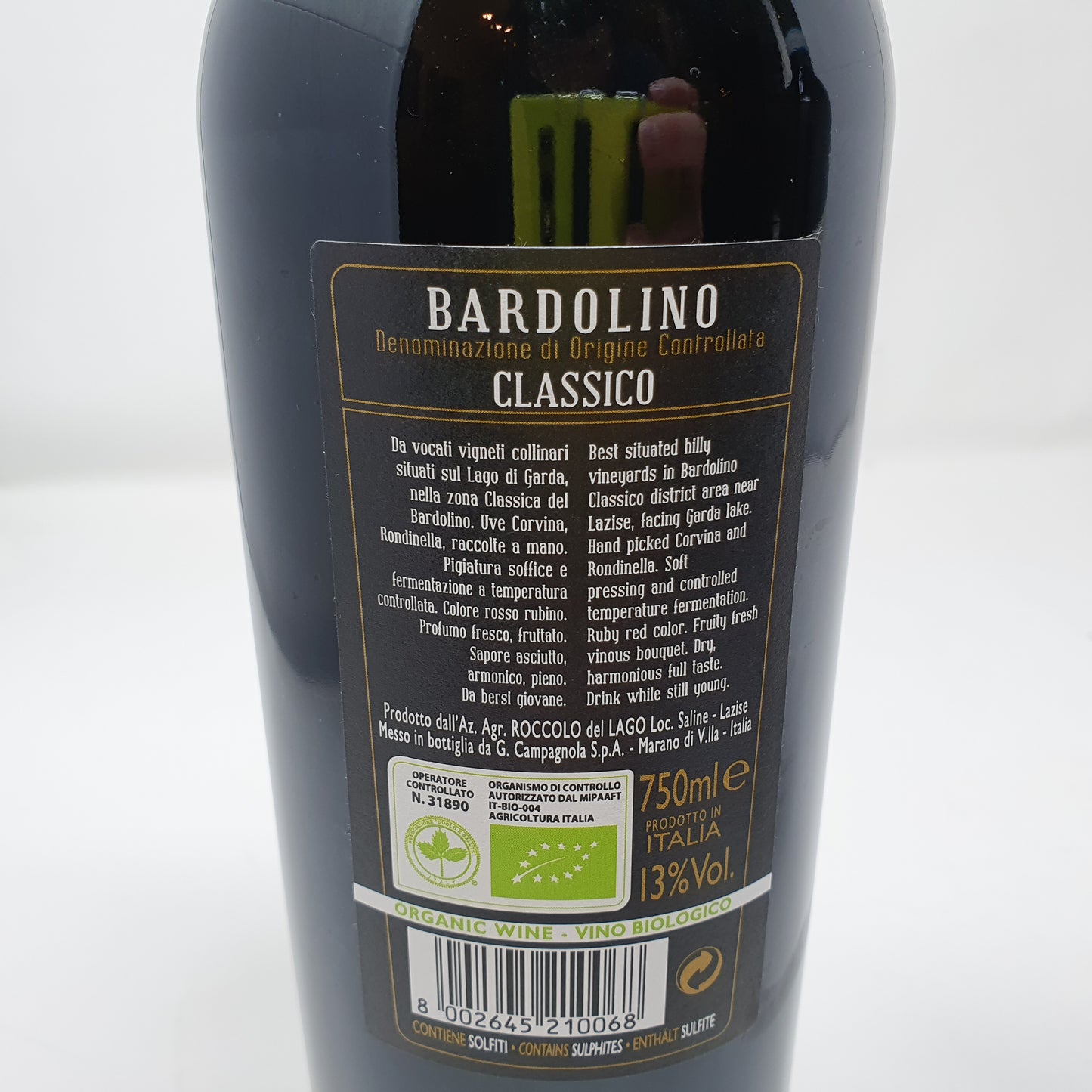 Bardolino Classico Bio Roccolo del Lago - Tradizioni Malcesine