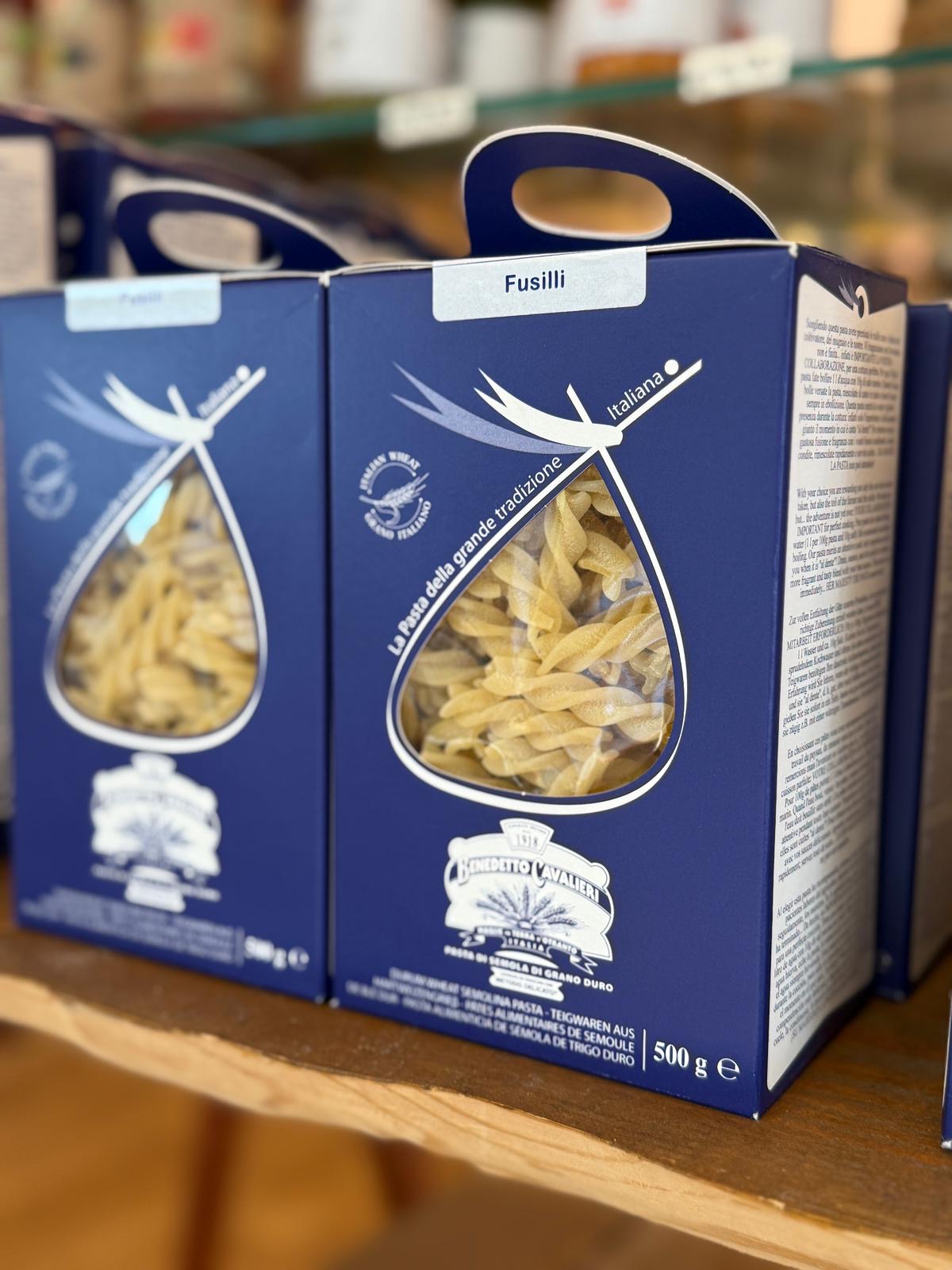 Pasta Gourmet : Fusilli, Penne rigate, Rigatoni e Rotelle - Tradizioni Malcesine