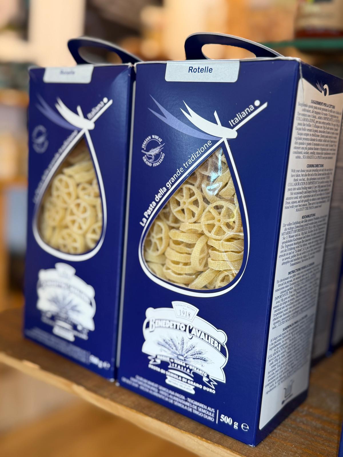 Pasta Gourmet : Fusilli, Penne rigate, Rigatoni e Rotelle - Tradizioni Malcesine