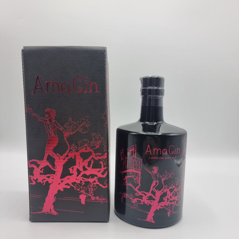 Ama Gin london dry gin Luxuriöse Black Edition-Flasche - Tradizioni Malcesine