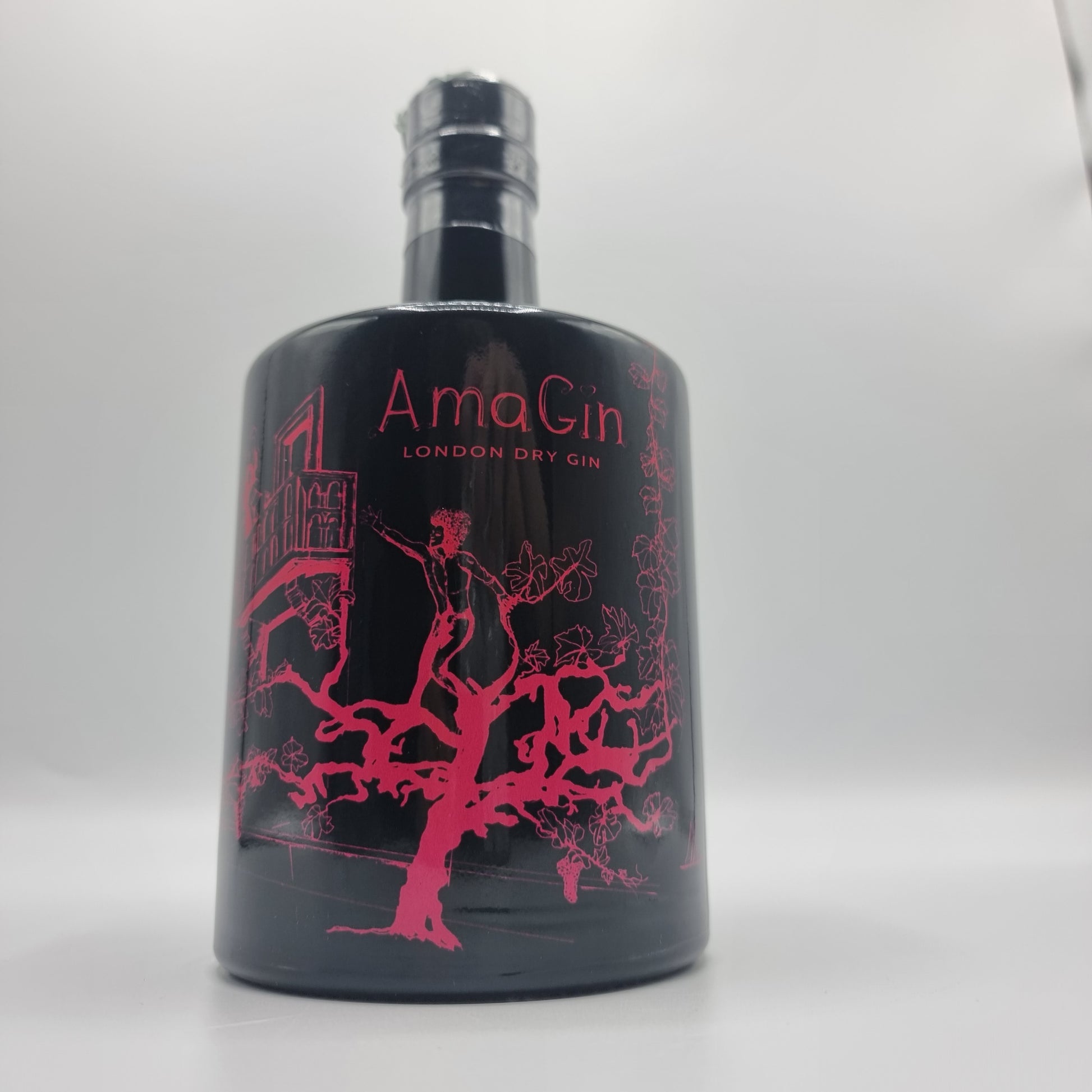 Ama Gin london dry gin Luxuriöse Black Edition-Flasche - Tradizioni Malcesine