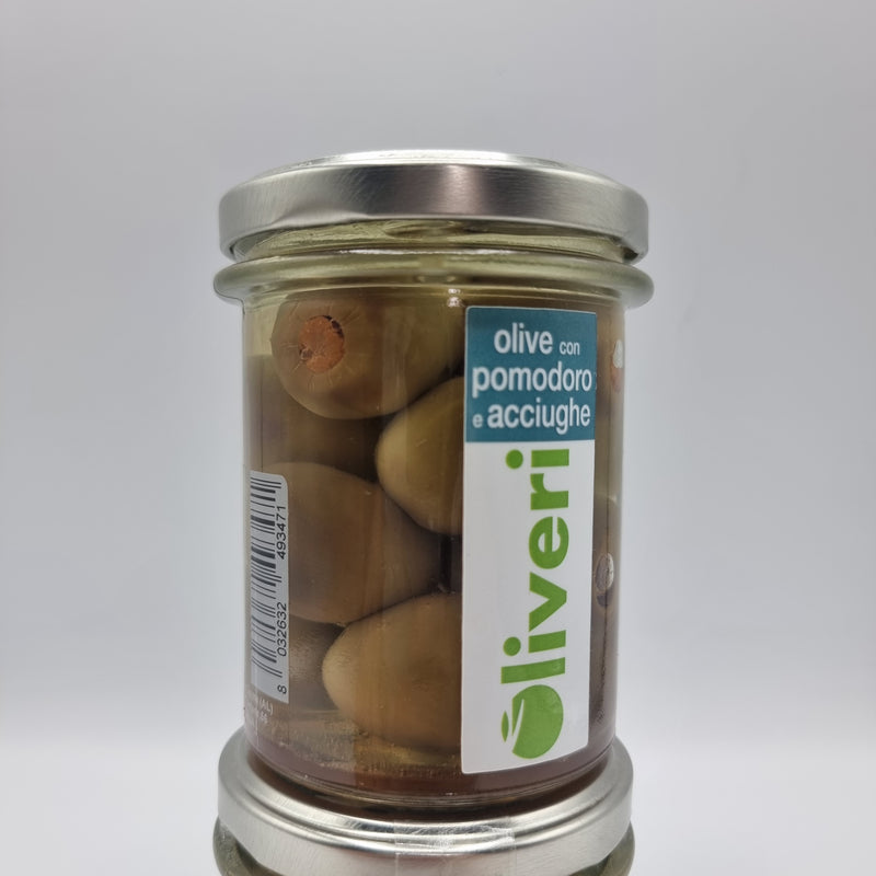 Oliven mit Tomate und Sardellen - Tradizioni Malcesine