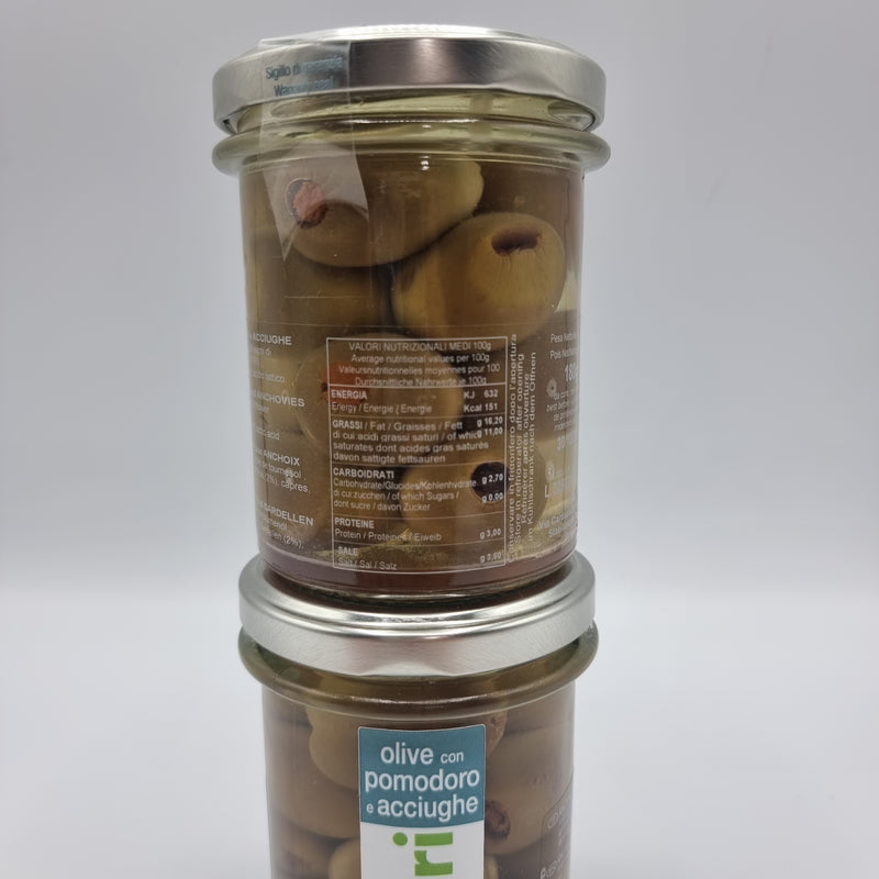 Oliven mit Tomate und Sardellen - Tradizioni Malcesine