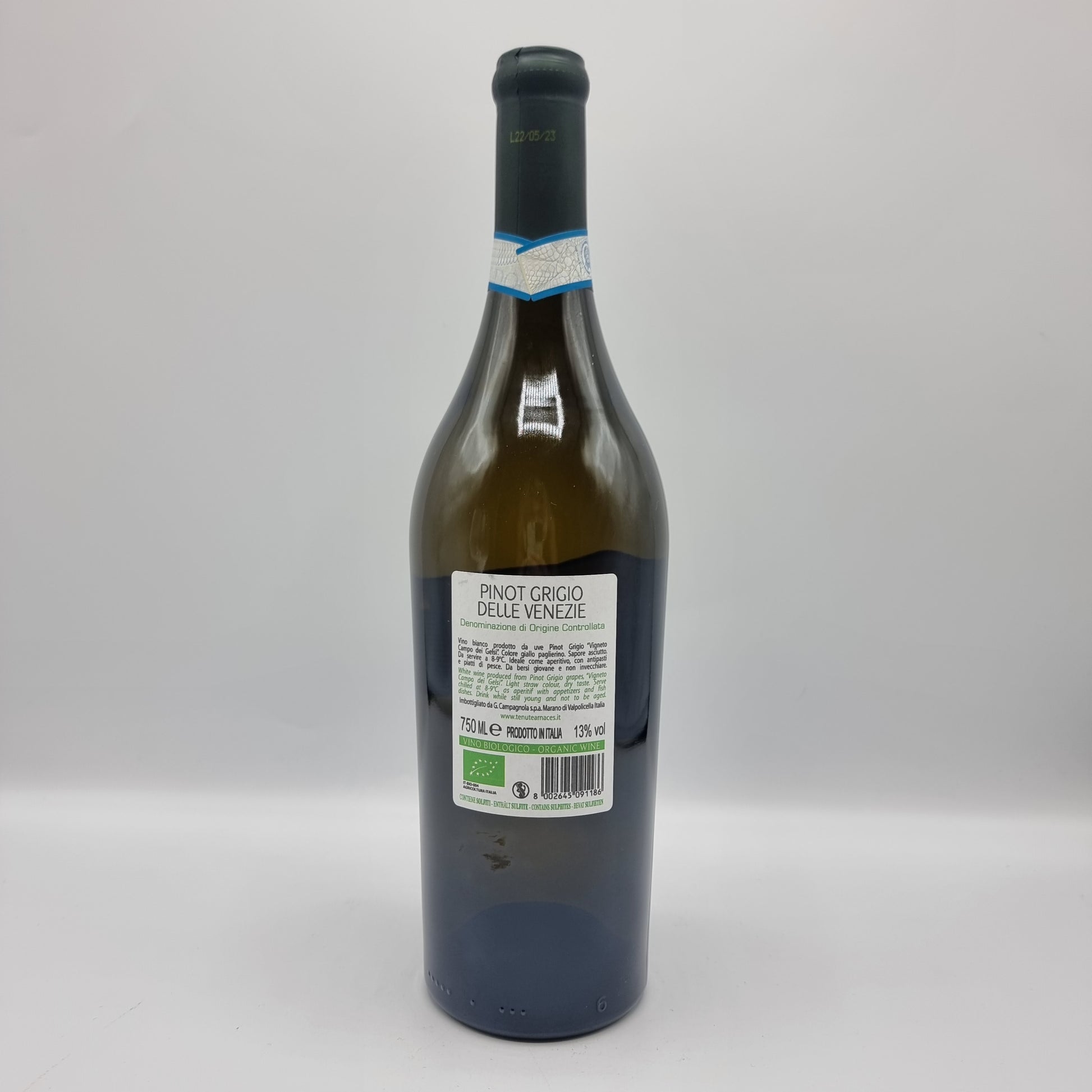 Pinot Grigio Bio di Arnaces - Tradizioni Malcesine