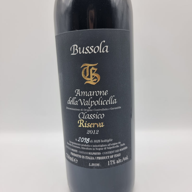 Amarone della Valpolicella Classico TB Bussola riserva - Tradizioni Malcesine