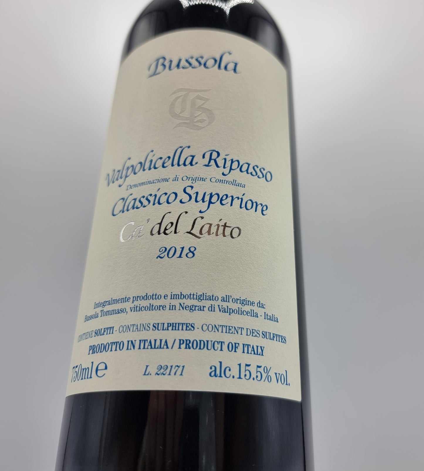 Valpolicella Superiore Ripasso Ca' del Laito Bussola - Tradizioni Malcesine