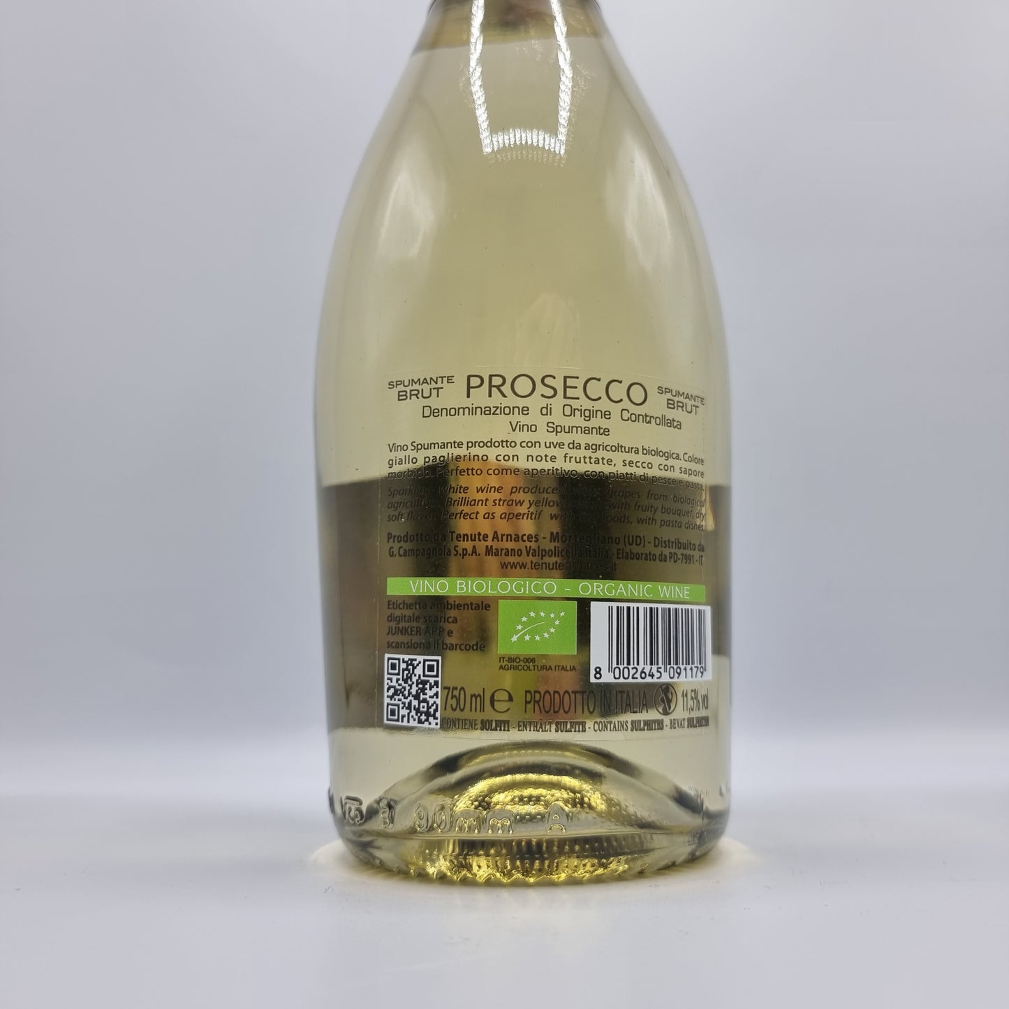Prosecco Bio Arnaces - Tradizioni Malcesine