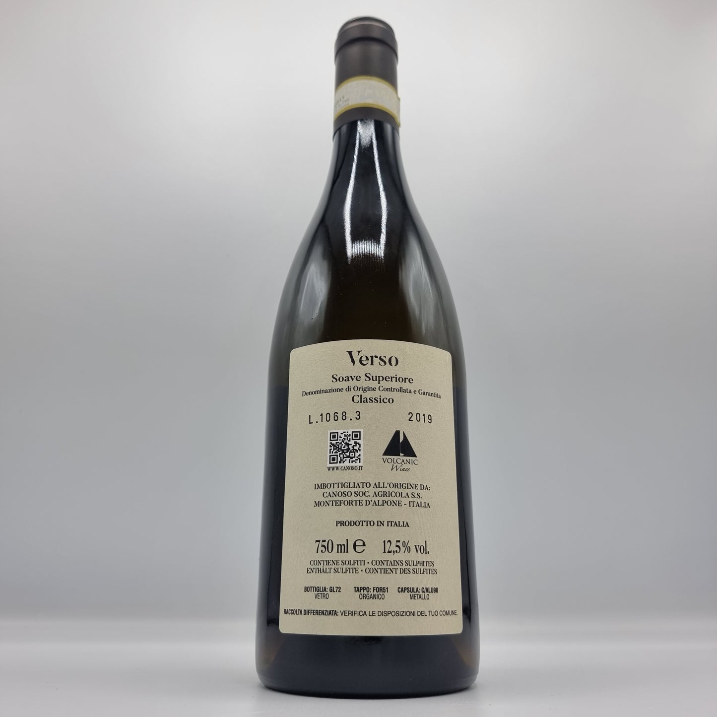 Verso di Canoso Soave Superiore Classico