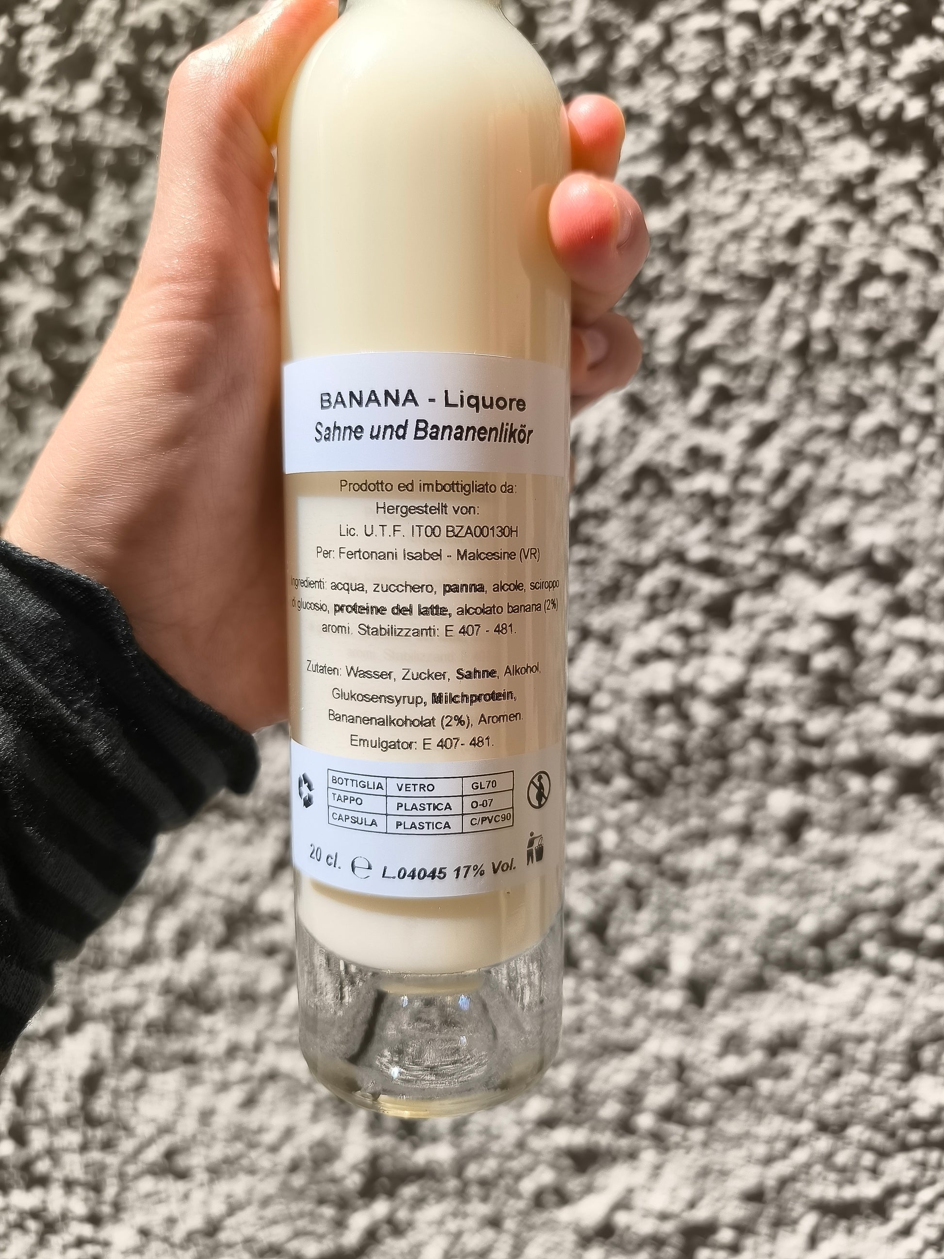 Bananenlikör - Tradizioni Malcesine
