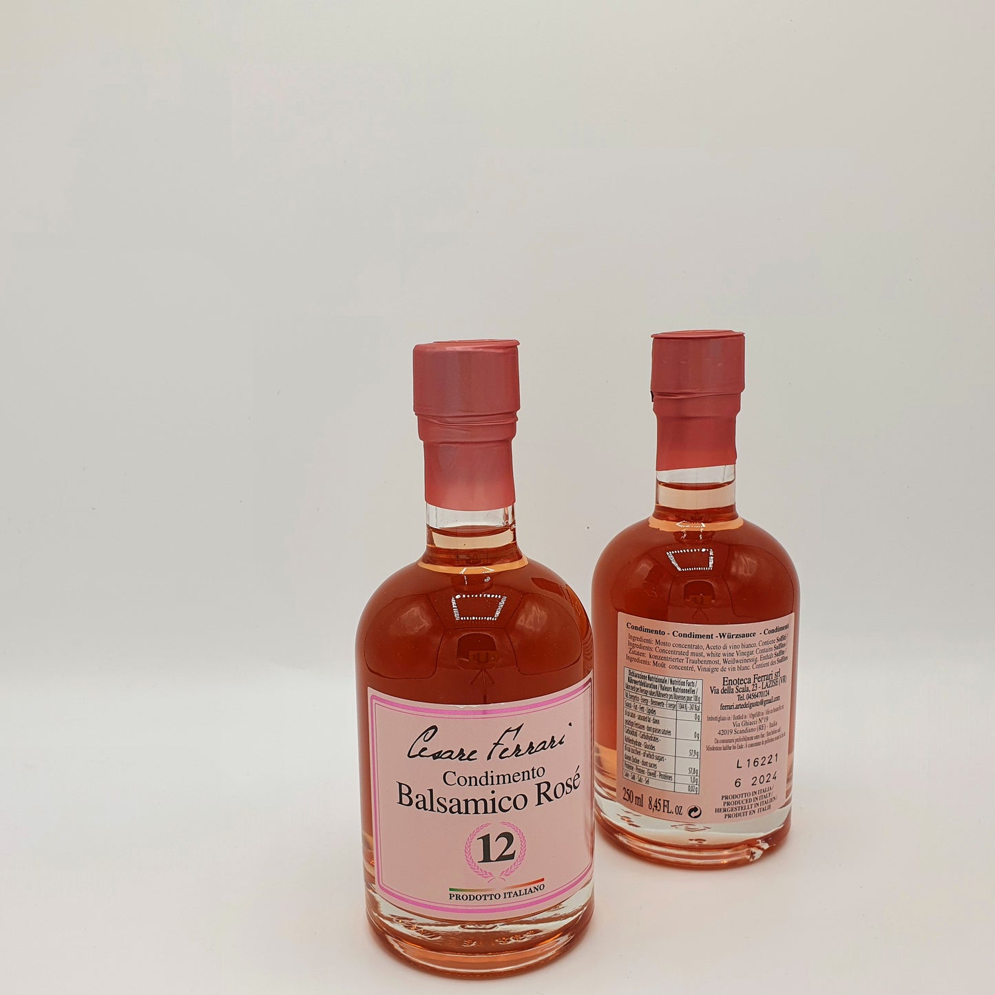 Balsamico Rosè di Cesare Ferrrari - Tradizioni Malcesine