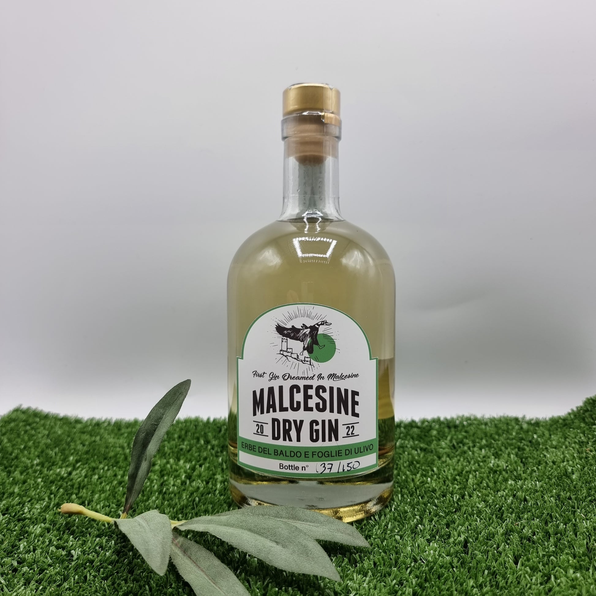 Malcesine dry gin mit Kräutern vom Monte Baldo 0,50L - Tradizioni Malcesine