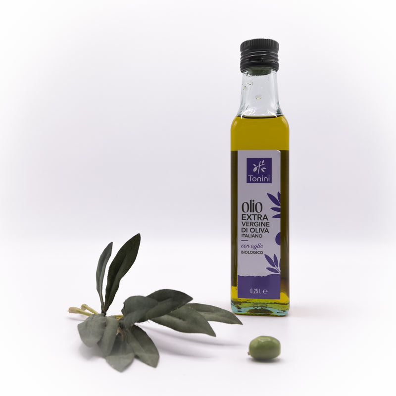 Olivenöl mit knoblauch von Familie Tonini(Malcesine) - Tradizioni Malcesine
