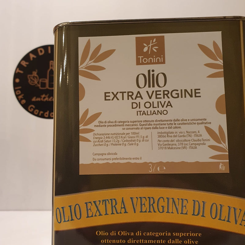 Olivenöl von Familie Tonini(Malcesine) 3 Liter - Tradizioni Malcesine