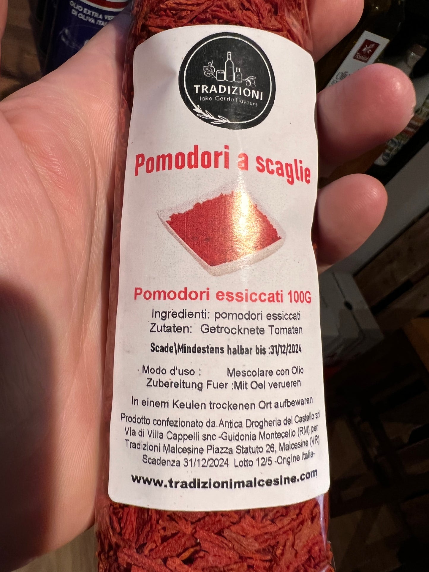 Pomodori secchi- Getrocknete Tomaten - Tradizioni Malcesine