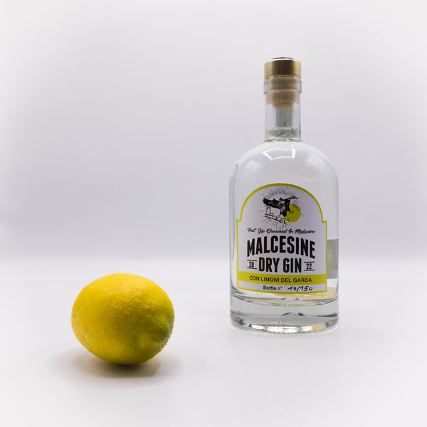 Malcesine Dry Gin con Limoni del Lago di Garda - Tradizioni Malcesine