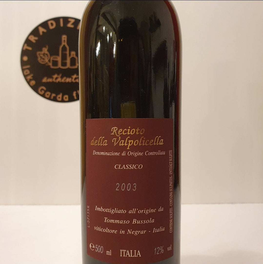 Recioto della Valpolicella D.O.C. Classico “TB” 2003 - Tradizioni Malcesine